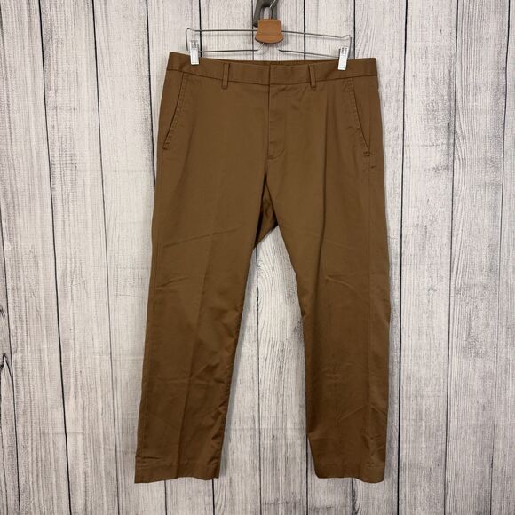 Bonobos Men's W35 x L28 Brown Thursday Weekday Warrior Chino Pants - Picture 1 of 5